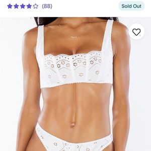 NWT Savage X Fenty "Bombshell Broderie" Set L - limited edition sold out